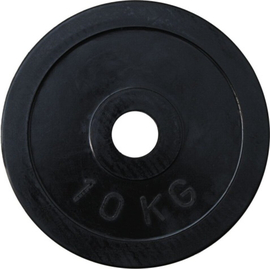 Диск олимпийский обрезиненный черный FITNES SPORT 10 кг RCP11-10